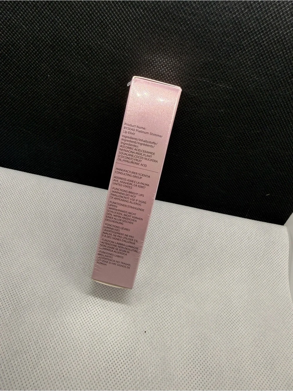 BYSEAO Peptide Brightening Lip Serum — Pink